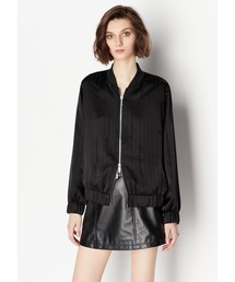 ARMANI EXCHANGE | 【A|X アルマーニ エクスチェンジ】ラインロゴ　ライトブルゾン(ブルゾン)