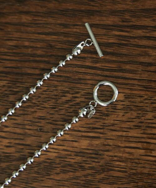 coen（コーエン）の「3.2ボールチェーンマンテルショートネックレス（ネックレス・レディース・シルバー・FREE）」の3枚目の写真