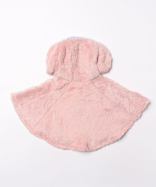 kids zoo(キッズズー)の「kid'szoo×Sanrio characters サンリオキャラクターボアマント・ケープ(ポンチョ・キッズ・オフホワイト/ラベンダー/ピンク/ブルー/イエロー・S/M)」の6枚目の写真