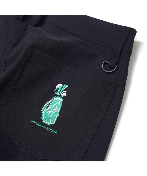 BENCH AT THE GREENE GOLF(ベンチアットザグリーンゴルフ)の「BENCH AT THE GREENE GOLF /LD 5POCKET GOLF PANTS/ゴルフウェア 防シワ・UVカット・接触冷感 ストレッチ(その他パンツ・レディース・ネイビー/ブラック/ホワイト・X-SMALL/SMALL/MEDIUM)」の13枚目の写真
