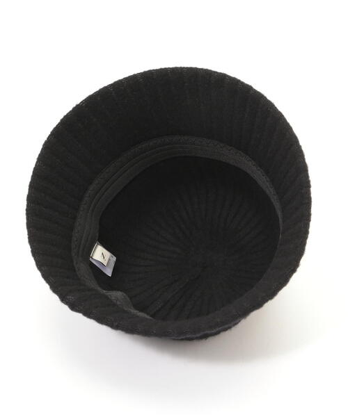 N.（N. Natural Beauty Basic）（エヌエヌナチュラルビューティーベーシック）の「◆バスクラウンドハット（ハット・レディース・ホワイト/ブラック・MEDIUM）」の14枚目の写真