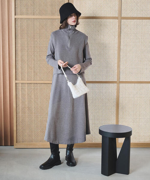 N.（N. Natural Beauty Basic）（エヌエヌナチュラルビューティーベーシック）の「◆バスクラウンドハット（ハット・レディース・ホワイト/ブラック・MEDIUM）」の18枚目の写真