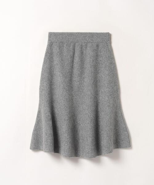 LANVIN en Bleu(ランバンオンブルー)の「ペプラムニットスカート(スカート・レディース・チャコールグレー/グレー・38)」の12枚目の写真