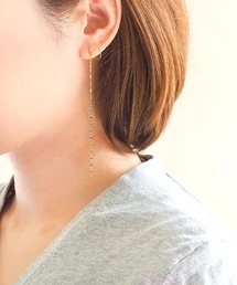 itam（アイタム）の「【itam】アイタム/ ロングチェーンダブルピアス（ピアス（両耳用））」