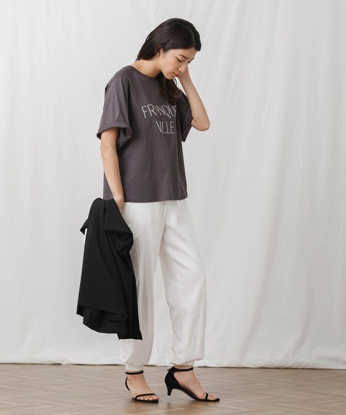 Gready Brilliant（グレディブリリアン）の「ＴＥ混ＳＴＲカーゴパンツ（カーゴパンツ・レディース・ブラック/オフホワイト・FREE）」の14枚目の写真