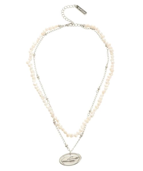 EMODA（エモダ）の「マークポイントパールネックレス（ネックレス・レディース・シルバー/ゴールド・FREE）」の9枚目の写真