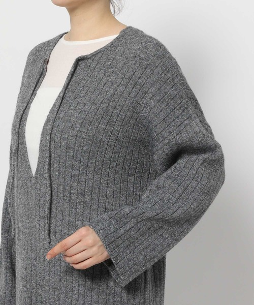 LEPSIM（レプシィム）の「7ゲージ2WAYカフタンロングワンピース　970836（ワンピース・レディース・モカ/ライトブラウン/グレー・TALL/FREE）」の19枚目の写真