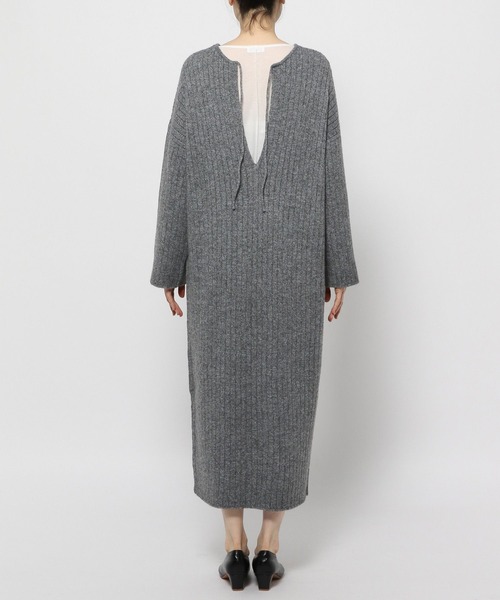 LEPSIM（レプシィム）の「7ゲージ2WAYカフタンロングワンピース　970836（ワンピース・レディース・モカ/ライトブラウン/グレー・TALL/FREE）」の17枚目の写真