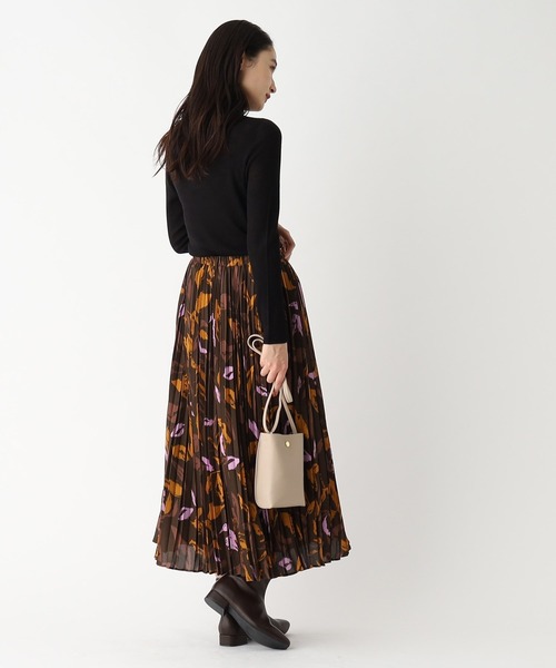 OPAQUE.CLIP（オペークドットクリップ）の「◆シアーハイネックリブニット【洗濯機洗い可】（ニット/セーター・レディース・グレー/スモーキーグリーン系/ブラック/ブルー・38/40）」の11枚目の写真