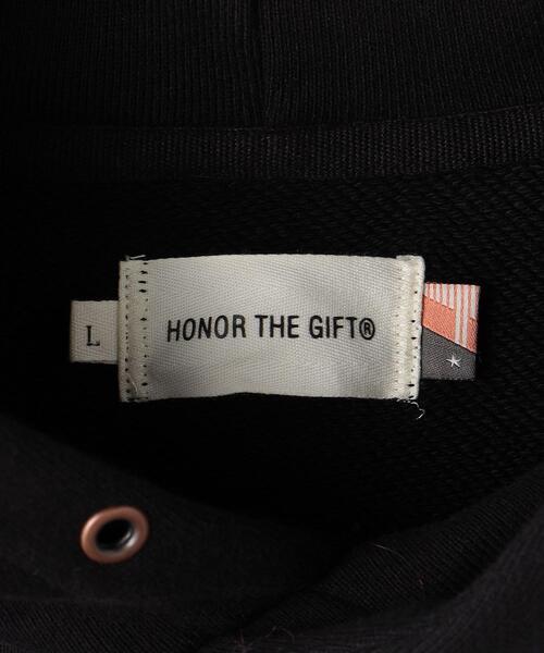 HONOR THE GIFT（オナーザギフト）の「＜HONOR THE GIFT＞ エンブロイダード フーディー（パーカー・メンズ・ブラック・M/L）」の10枚目の写真
