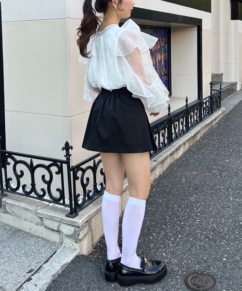 one after another NICE CLAUP（ワンアフターアナザーナイスクラップ）の「リボンアソートブラウス（シャツ/ブラウス・レディース・ホワイト系その他2/アイボリー/ホワイト系その他3・FREE）」の11枚目の写真