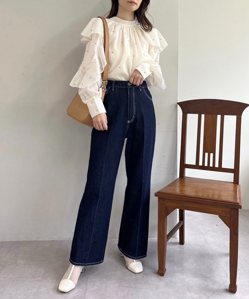 one after another NICE CLAUP（ワンアフターアナザーナイスクラップ）の「リボンアソートブラウス（シャツ/ブラウス・レディース・ホワイト系その他2/アイボリー/ホワイト系その他3・FREE）」の21枚目の写真