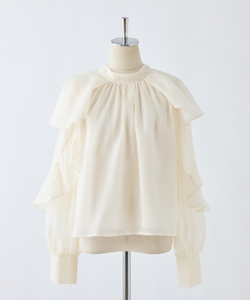 one after another NICE CLAUP（ワンアフターアナザーナイスクラップ）の「リボンアソートブラウス（シャツ/ブラウス・レディース・ホワイト系その他2/アイボリー/ホワイト系その他3・FREE）」の22枚目の写真