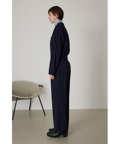 RIM.ARK（リムアーク）の「Mannish jump suit（つなぎ/オールインワン・レディース・ネイビー/ダークグリーン・38/36）」の12枚目の写真