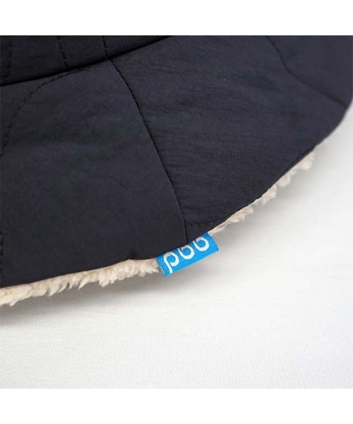 salle de bal（サルデバル）の「POLAR BEAR BANK / ポーラーベアバンク キルティング ボア バケットハット PBB 008 MMI（ハット・レディース・グレー/ベージュ/ブラック/オリーブドラブ・FREE）」の7枚目の写真