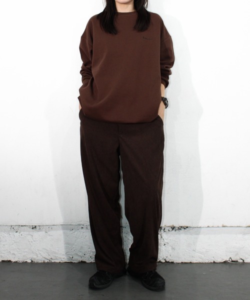 コーデュロイオーバーサイズワークパンツ（その他パンツ）｜BROKEN