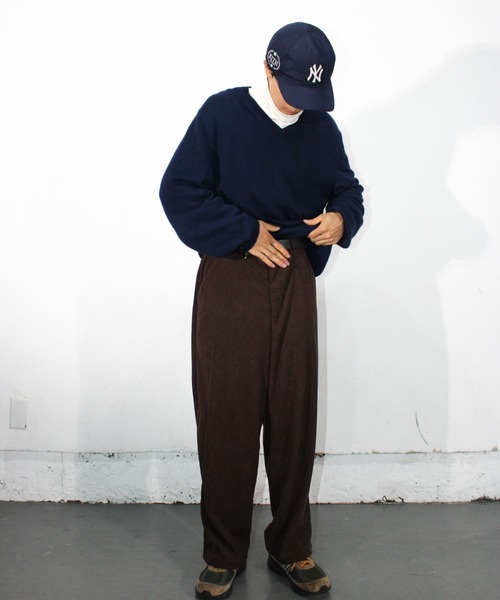 BROKEN BASE(ブロークンベース)の「コーデュロイオーバーサイズワークパンツ(その他パンツ・メンズ・ブラウン/ブラック・MEDIUM/LARGE)」の17枚目の写真
