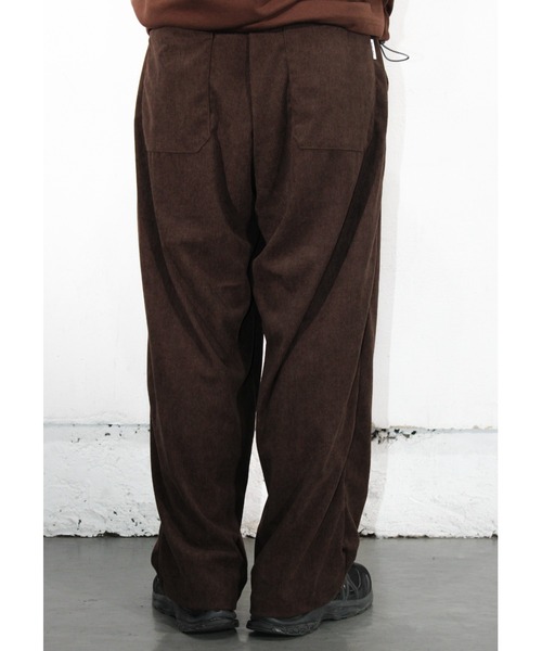 コーデュロイオーバーサイズワークパンツ（その他パンツ）｜BROKEN