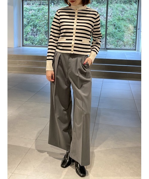 snidel タックパンツ セール】スーパーワイドタックパンツ（その他パンツ）｜SNIDEL