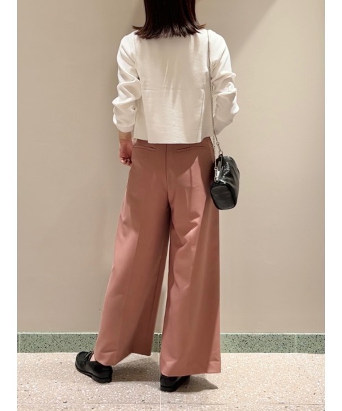 スナイデル　パンツ SNIDEL パンツ スーパーワイドタックパンツ レディース