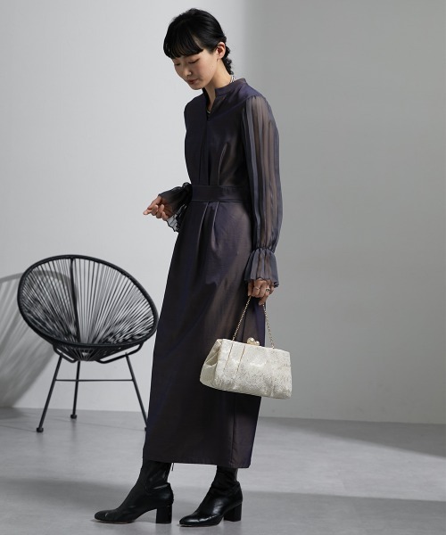 Callarus(カラルス)の「レースがま口3WAYパーティバッグ(クラッチバッグ・レディース・ゴールド/ブラック/シルバー・FREE)」の8枚目の写真