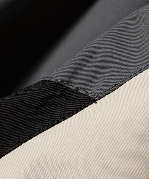 BEAMS（ビームス）の「3トーン ナイロン フーディジャケット（ナイロンジャケット・メンズ・ネイビー/ベージュ・M/XL/L/S）」の6枚目の写真