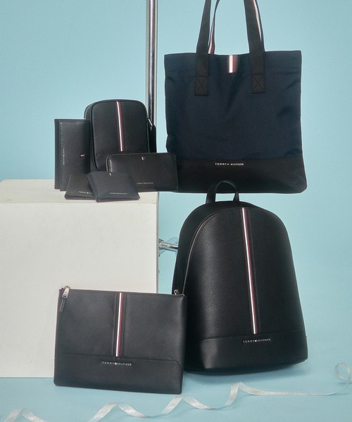 TOMMY HILFIGER(トミーヒルフィガー)の「セントラルドームバックパック(バックパック/リュック・メンズ・ブラック・FREE)」の12枚目の写真