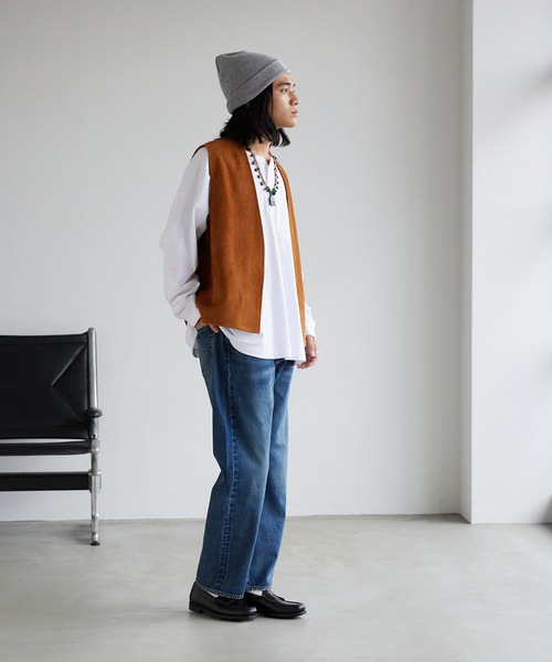 J.S stead スウェードベスト Mサイズ ジャーナルスタンダード スエード