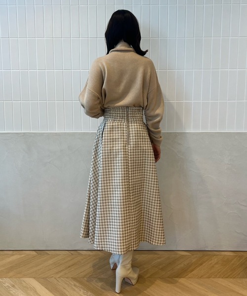 【セール】スリーブギャザールーズニット（ニット/セーター）｜eimy istoire（エイミーイストワール）