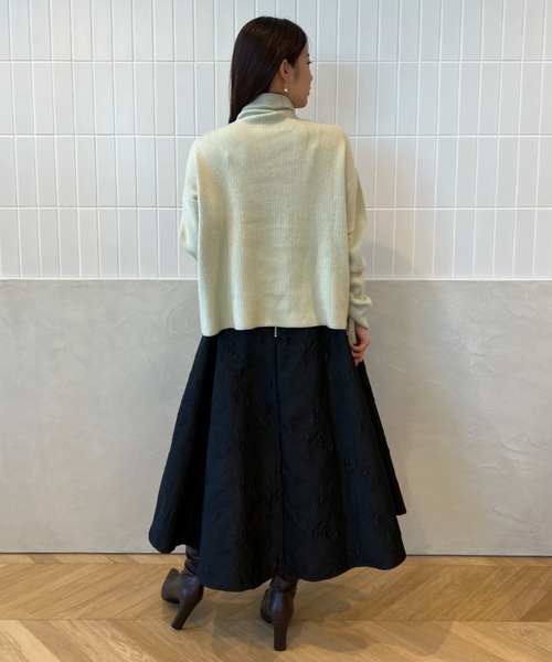 【セール】スリーブギャザールーズニット（ニット/セーター）｜eimy istoire（エイミーイストワール）