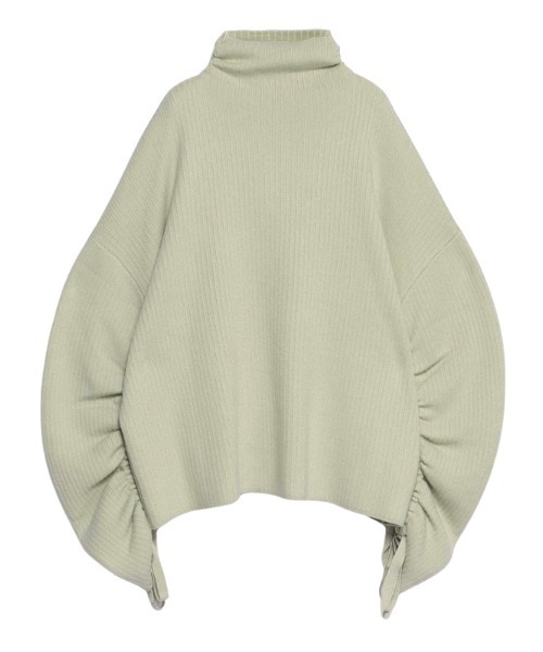 【セール】スリーブギャザールーズニット（ニット/セーター）｜eimy istoire（エイミーイストワール）