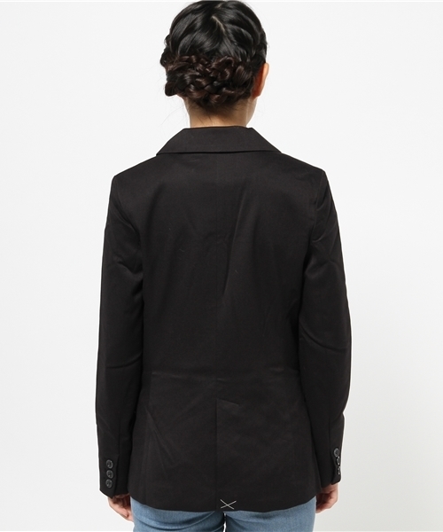 earth music&ecology（アースミュージックアンドエコロジー）の「ベーシックテーラードジャケット（テーラードジャケット・レディース・ネイビー/ブラック・SMALL/MEDIUM）」の7枚目の写真