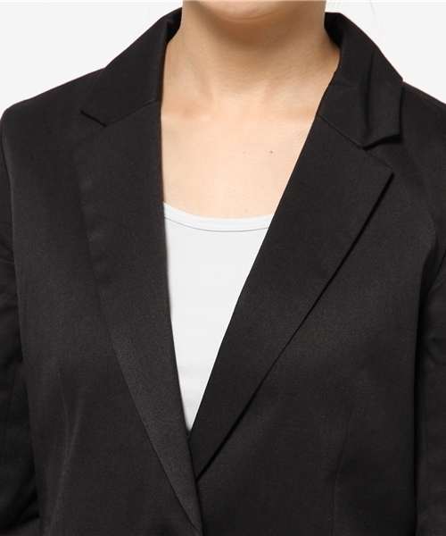 earth music&ecology（アースミュージックアンドエコロジー）の「ベーシックテーラードジャケット（テーラードジャケット・レディース・ネイビー/ブラック・SMALL/MEDIUM）」の9枚目の写真