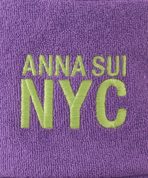 anna sui nyc(アナ スイ エヌ ワイ シー)の「カラビナパイルハット(ハット・レディース・オレンジ/ブルー/パープル・FREE)」の8枚目の写真