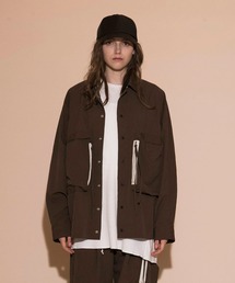 my beautiful landlet | 【my beautiful landlet】NYLON TAFFETA BIG RAGLAN SHIRT(シャツ/ブラウス)