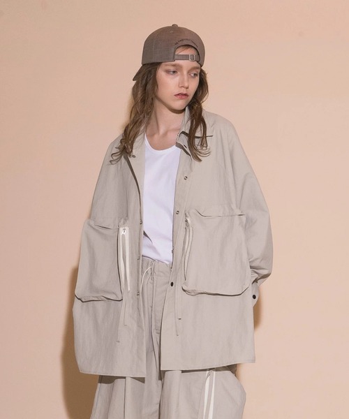 【24SS my beautiful landletナイロンタフタビッグシャツ】 ryuQ1FXLrrXR.jpg?width=768