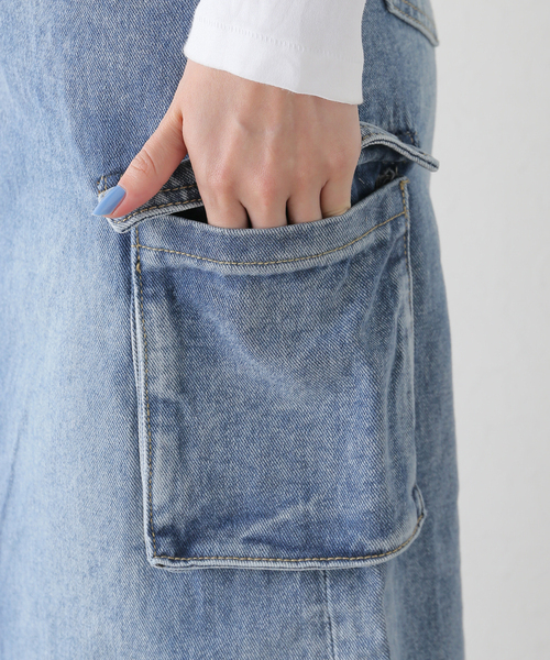 JOINT WORKS（ジョイントワークス）の「カーゴデニムスカート（デニムスカート・レディース・ブルー系その他・SMALL/MEDIUM）」の15枚目の写真