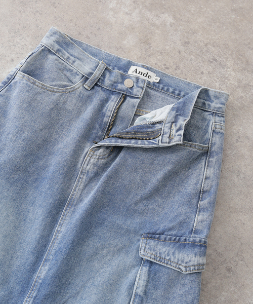 JOINT WORKS（ジョイントワークス）の「カーゴデニムスカート（デニムスカート・レディース・ブルー系その他・SMALL/MEDIUM）」の20枚目の写真