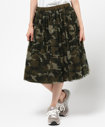 CIAOPANIC | 【Ciaopanic】　リバーシブルカモフラチュールSK(スカート)