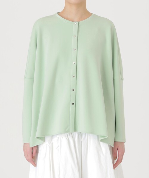 CAST:（キャストコロン）の「【着心地抜群/セットアップ】オーバーサイズジャージーカットソー（Tシャツ/カットソー・レディース・ブラック/グリーン/オフホワイト・S/M）」の18枚目の写真