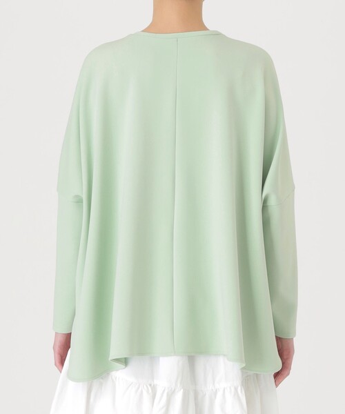 CAST:（キャストコロン）の「【着心地抜群/セットアップ】オーバーサイズジャージーカットソー（Tシャツ/カットソー・レディース・ブラック/グリーン/オフホワイト・S/M）」の16枚目の写真