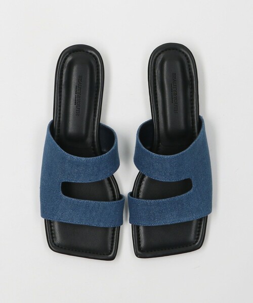 BEAUTY&YOUTH UNITED ARROWS サンダル BEAUTY＆YOUTH UNITED ARROWS サンダル メッシュ スライダー