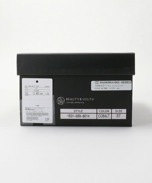 BEAUTY&YOUTH UNITED ARROWS（ビューティーアンドユースユナイテッドアローズ）の「サイドカット スライダーサンダル（サンダル・レディース・コバルトブルー/ベージュ・36/37/38）」の21枚目の写真