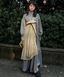 THE MILES（ザ マイルズ）の「heki ヘキ 両前シャツワンピース（ワンピース）」