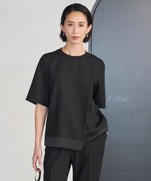 ICB（アイシービー）の「【新色追加・接触冷感・UVケア・速乾・洗える】 FluidBackSatin Tブラウス（シャツ/ブラウス）」