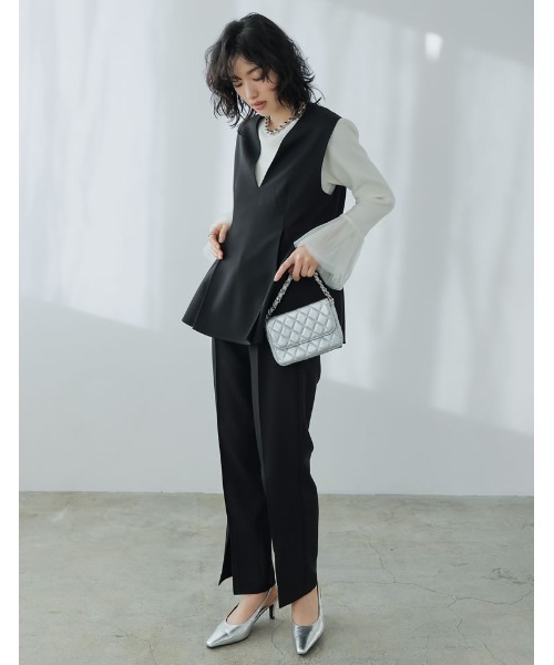 Re:EDIT（リエディ）の「[2024SS COLLECTION]ストレッチツイルV