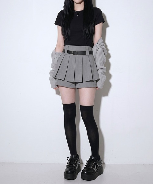 Diable baiser(ディアブルベーゼ)の「厚底レースアップチェーンシューズ(パンプス・レディース・ブラック・24.5cm/23cm/22.5cm/25cm/24cm/23.5cm/25.5cm/26cm)」の17枚目の写真