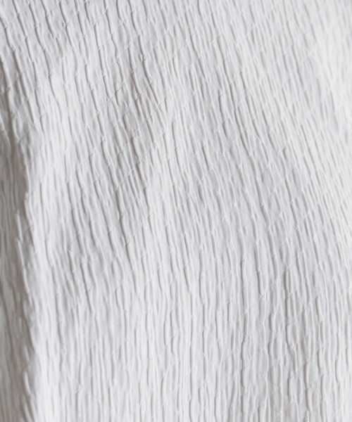 EUCLAID（エウクレイド）の「ふくれジャカードブラウス（シャツ/ブラウス・レディース・ブラック/ホワイト・38）」の20枚目の写真