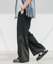 RAGEBLUE | SUMMER TR WIDE SLACKS/サマーTRストレッチ/ドレープ/ワイドストレートスラックス(スラックス)