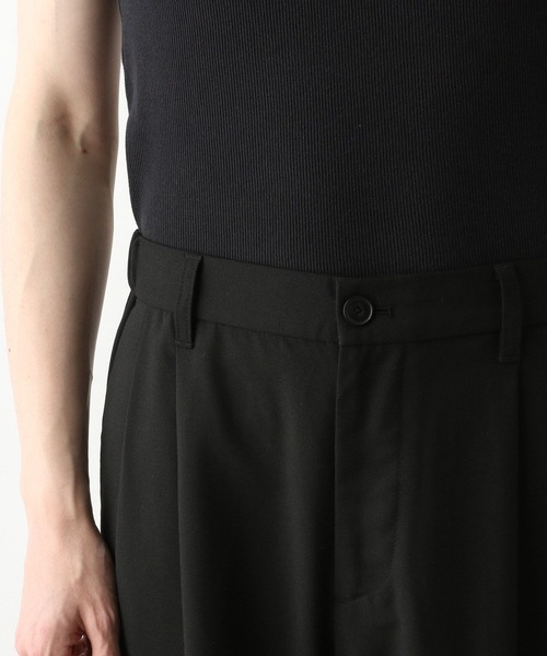 RAGEBLUE(レイジブルー)の「SUMMER TR WIDE SLACKS/サマーTRストレッチ/ドレープ/ワイドストレートスラックス(スラックス・メンズ・ライトグレー/ブラウン/ブラック/オフホワイト/グレー・SMALL/MEDIUM/LARGE)」の14枚目の写真